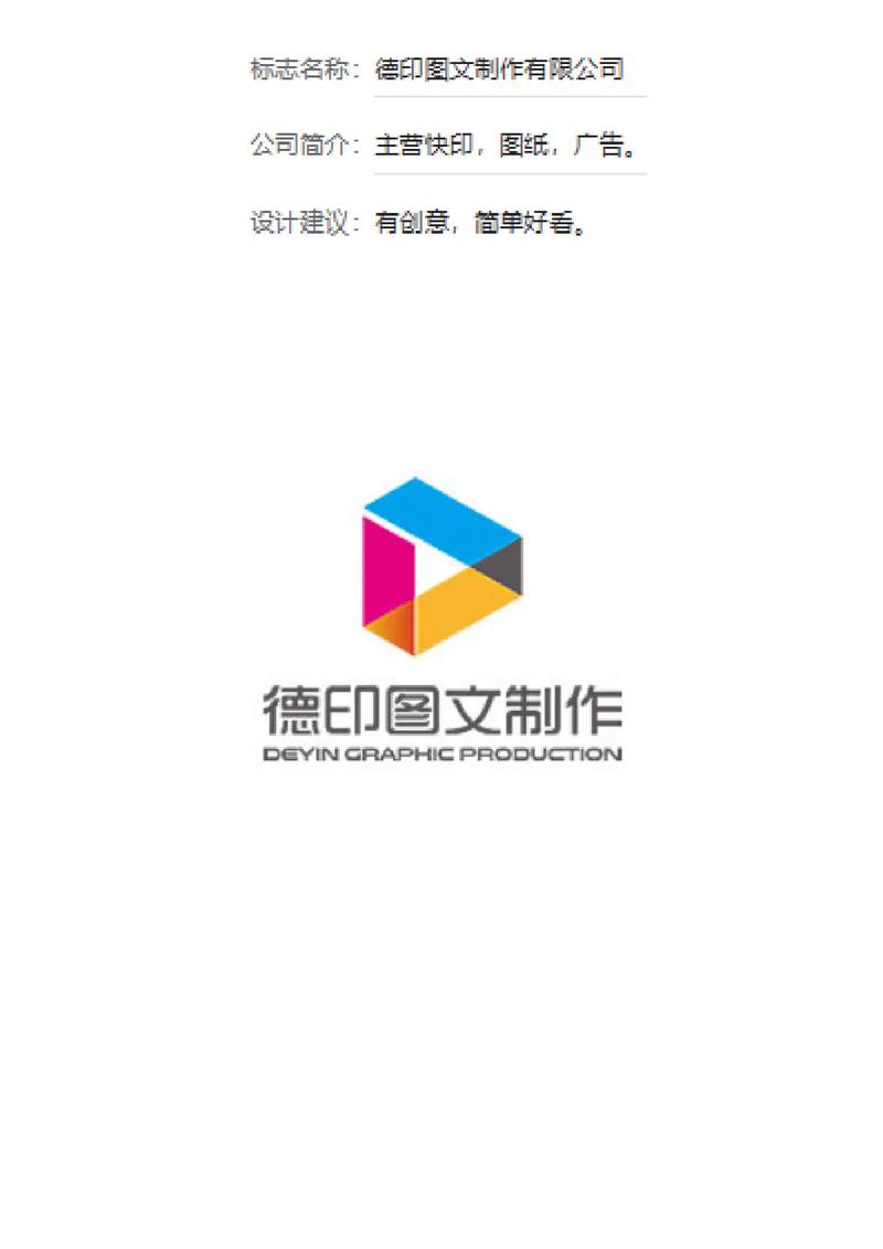 圖紙廣告圖文制作公司商標(biāo)標(biāo)志logo設(shè)計 定稿哪款你猜得到嗎？
